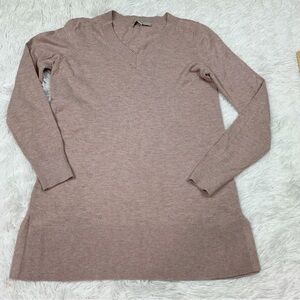 LOFT long sleeve V-Neck‎ tunic  Sweater
